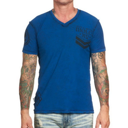 Двусторонняя футболка Affliction Grindhouse Conqueror T-shirt цена